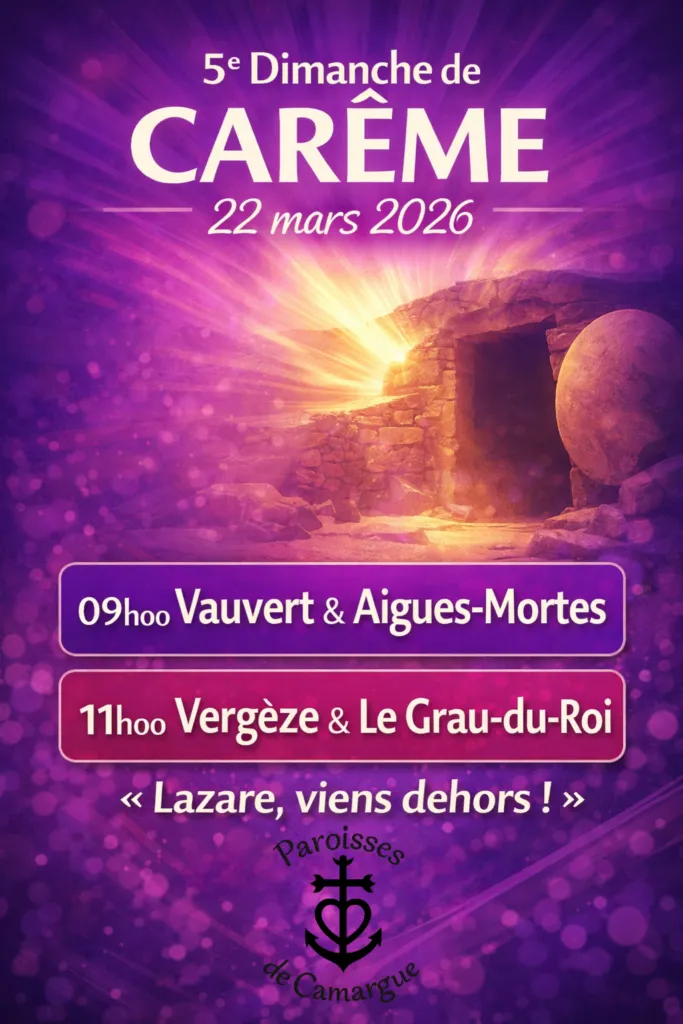 5e dimanche de Carême