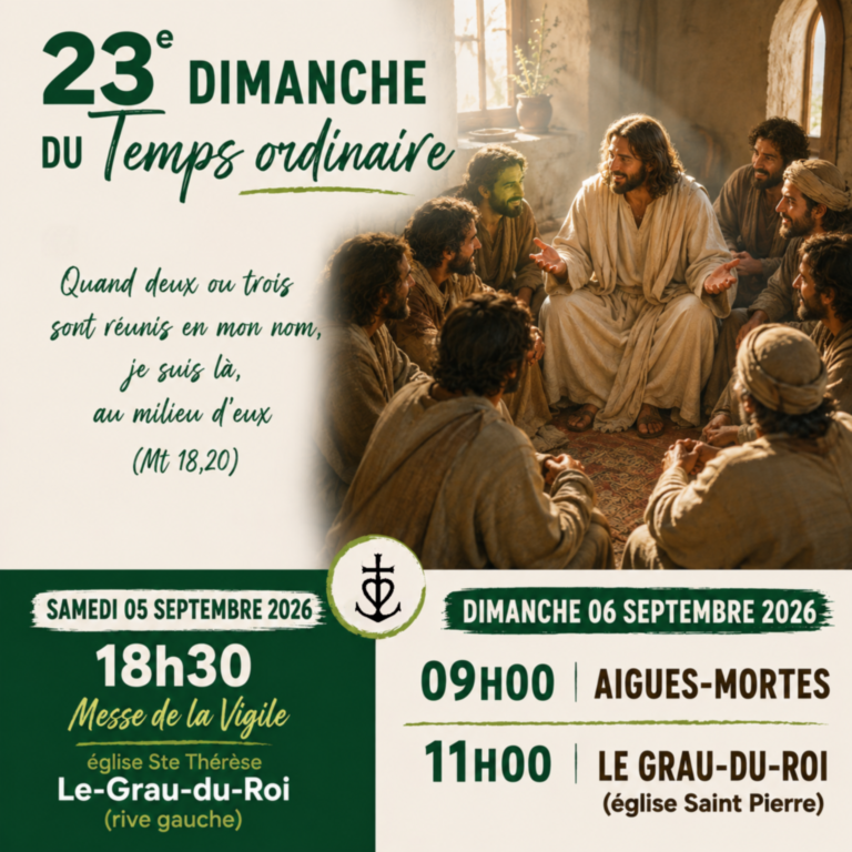 23e Dimanche du Temps Ordinaire 23e Dimanche du Temps Ordinaire