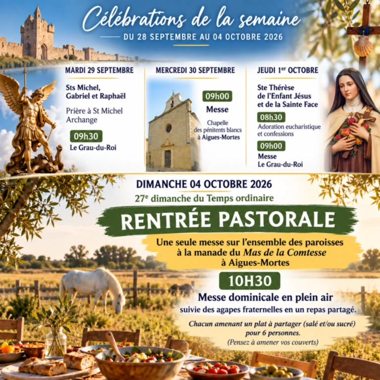 Célébrations semaine