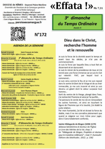 4ème dimanche du Temps Ordinaire - Année A 4ème dimanche du Temps Ordinaire - Année A