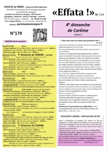 5e dimanche de Carême - Année A