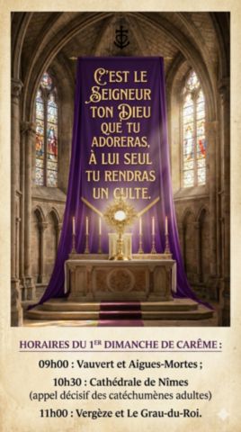 1er Dimanche de Carême 1er Dimanche de Carême