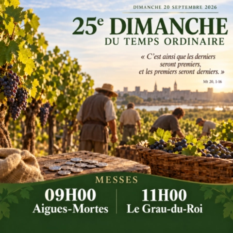 25e Dimanche du Temps Ordinaire